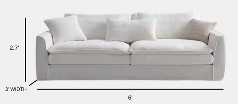 Nobu Linen Sofa