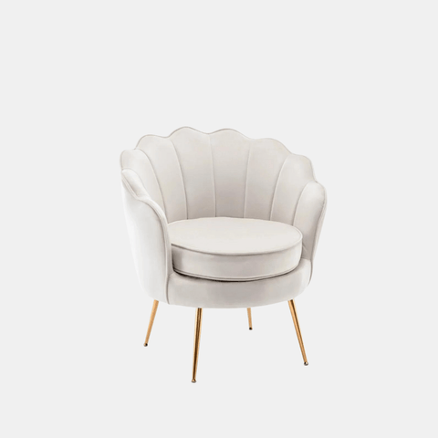 Emiko Velvet Barrel Chair