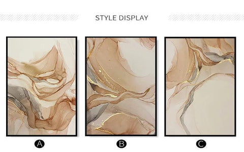 Reiko Marble Canvas Art