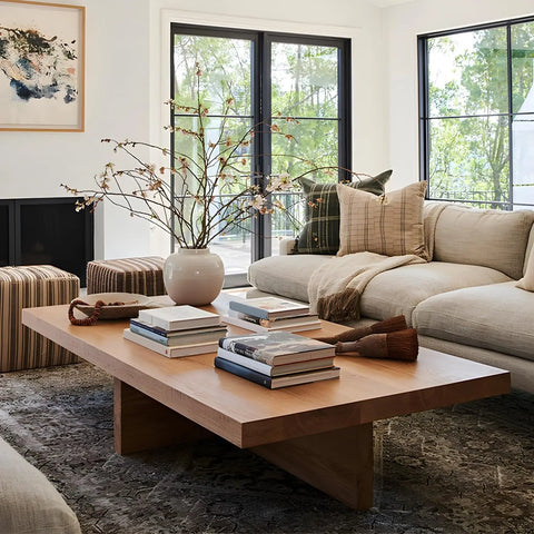 Aika Wood Coffee Table