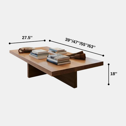 Aika Wood Coffee Table