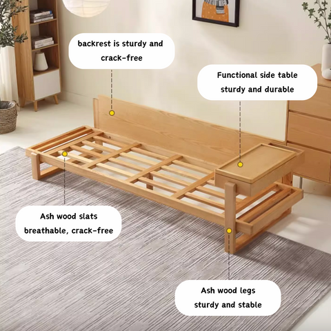 Miho Solid Wood Sofa