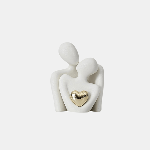 Renji Sandstone Resin Thinker Statue