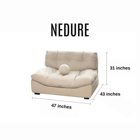 Satoru Cloud Velvet Sofa