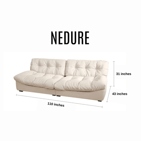 Satoru Cloud Velvet Sofa