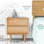 Hanae Nightstand Cabinet
