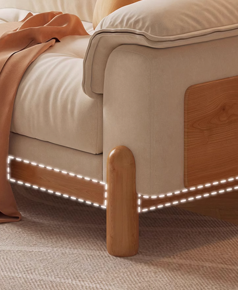 Tsubasa Cream Sofa