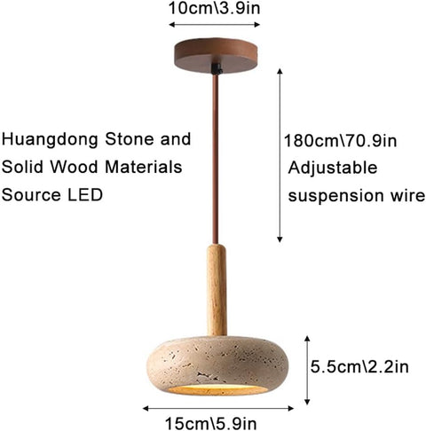 Inari Stone Pendant Light