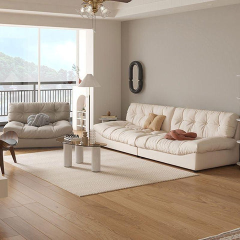 Satoru Cloud Velvet Sofa