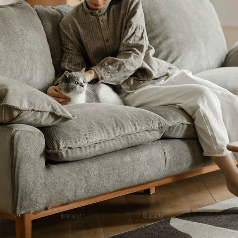 Mizuki Wood Sofa