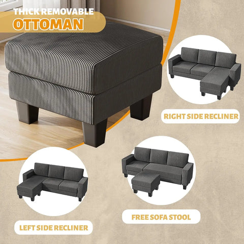 Xina L-Sofa Set